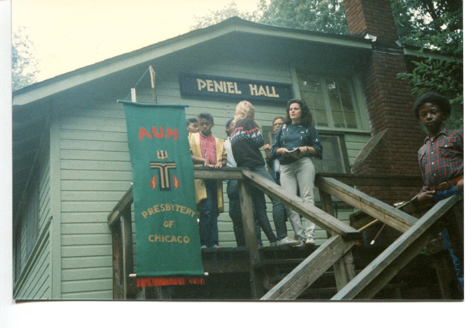 AUM Banner off Peniel Hall